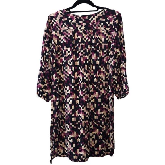 Ann Taylor Factory Graphic Dress With Belt - Picture 2 of 14